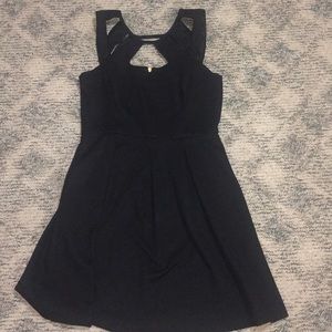 Betsy Johnson Black Cut-out SZ 14 LBD
